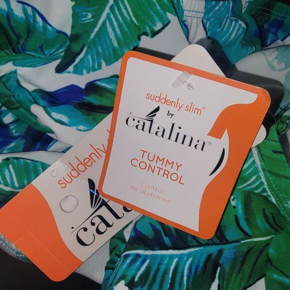 Catalina Nwt suddenly slim 2 piece Bikini Swimsuit 3x - Picture 8 of 12